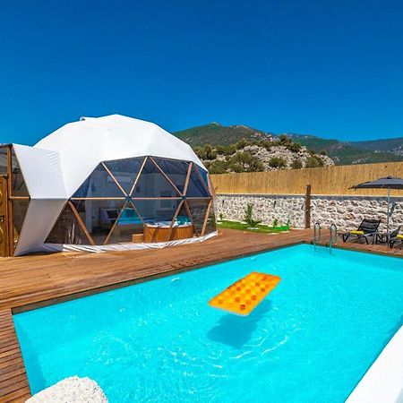 Kalkan Dome Suites & Deluxe Hotel 卡斯 外观 照片