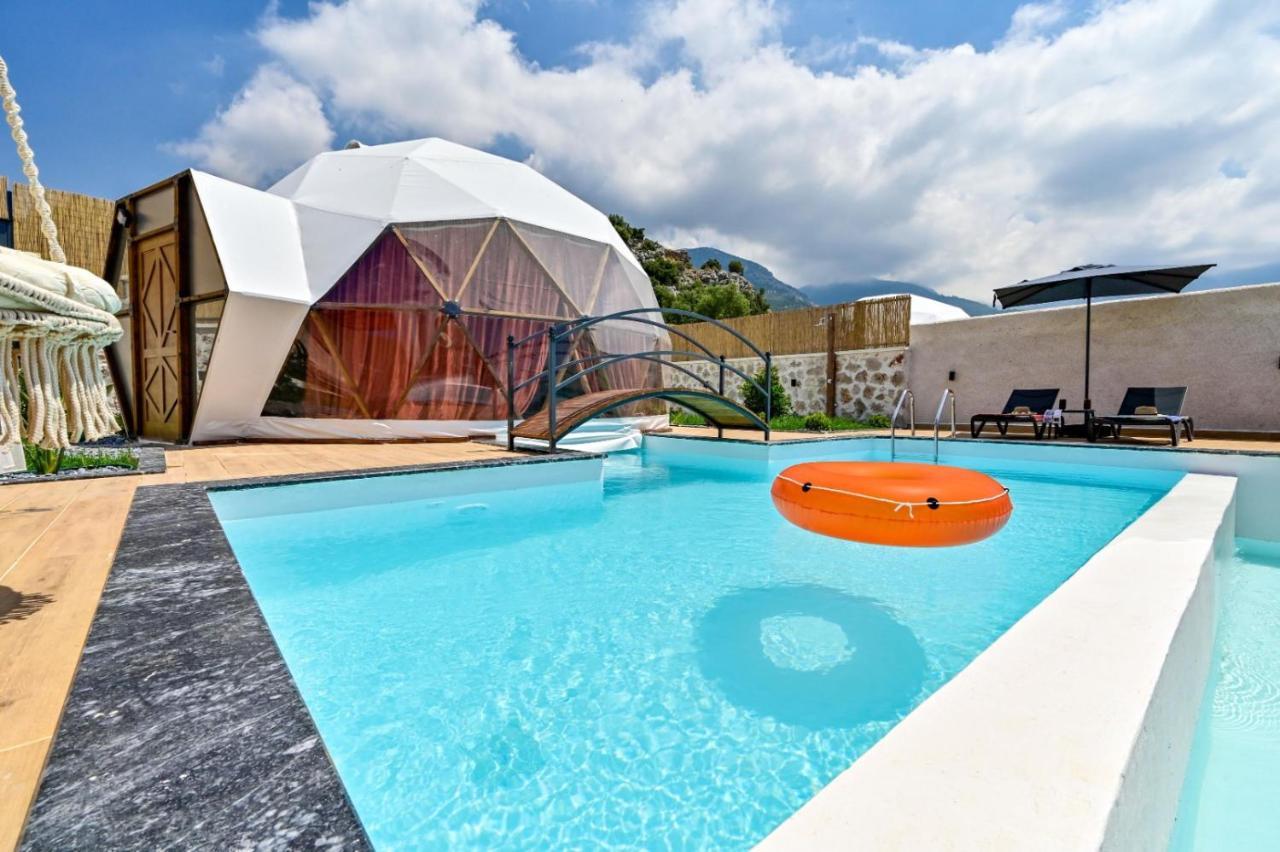 Kalkan Dome Suites & Deluxe Hotel 卡斯 外观 照片