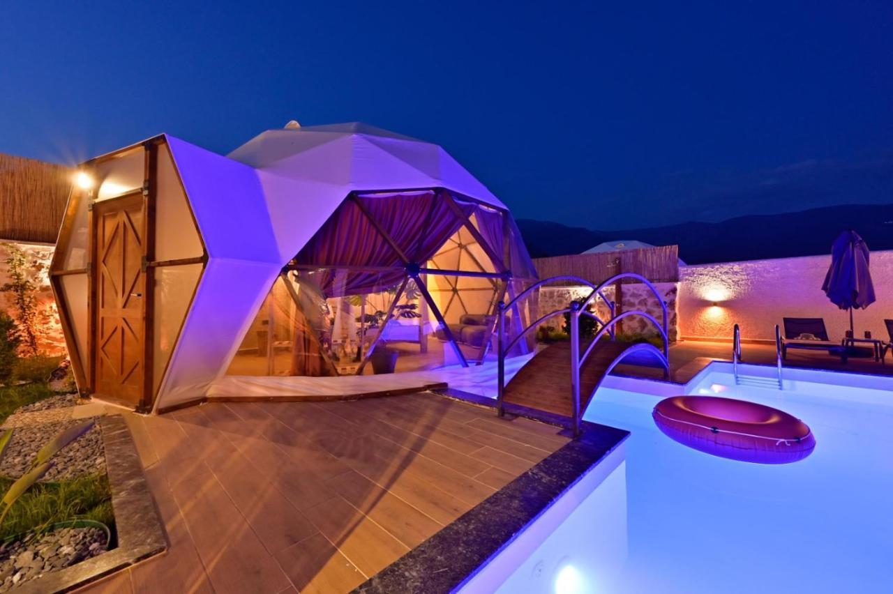 Kalkan Dome Suites & Deluxe Hotel 卡斯 外观 照片