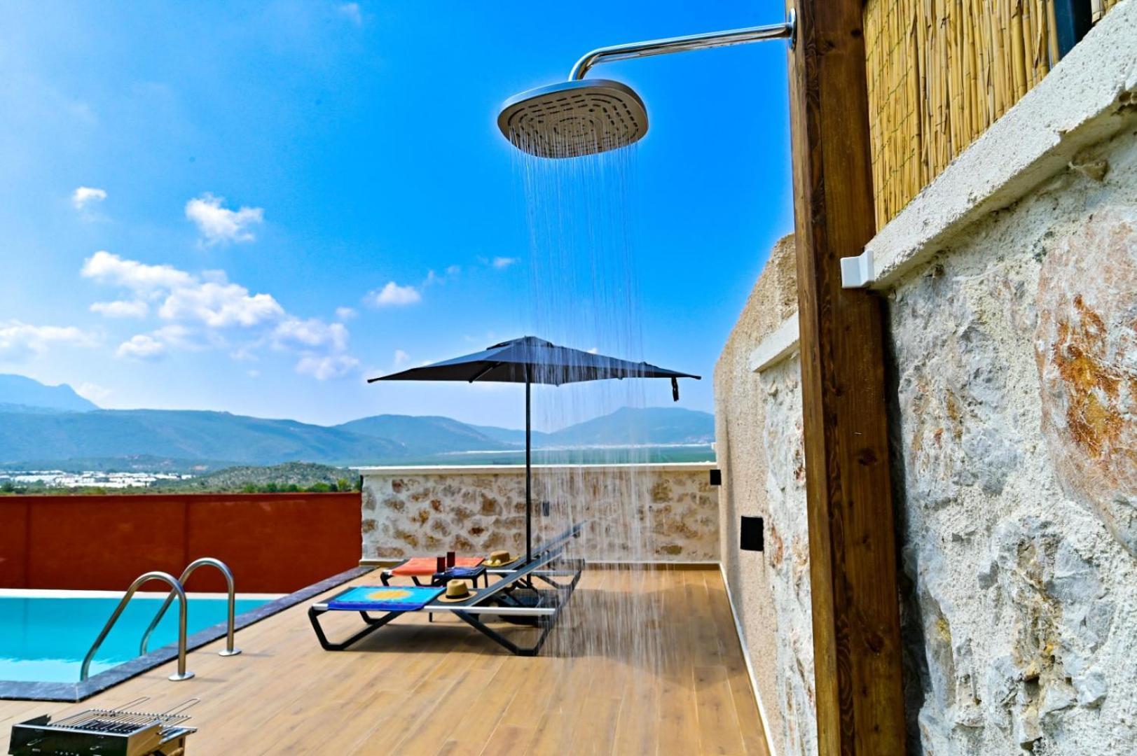 Kalkan Dome Suites & Deluxe Hotel 卡斯 外观 照片